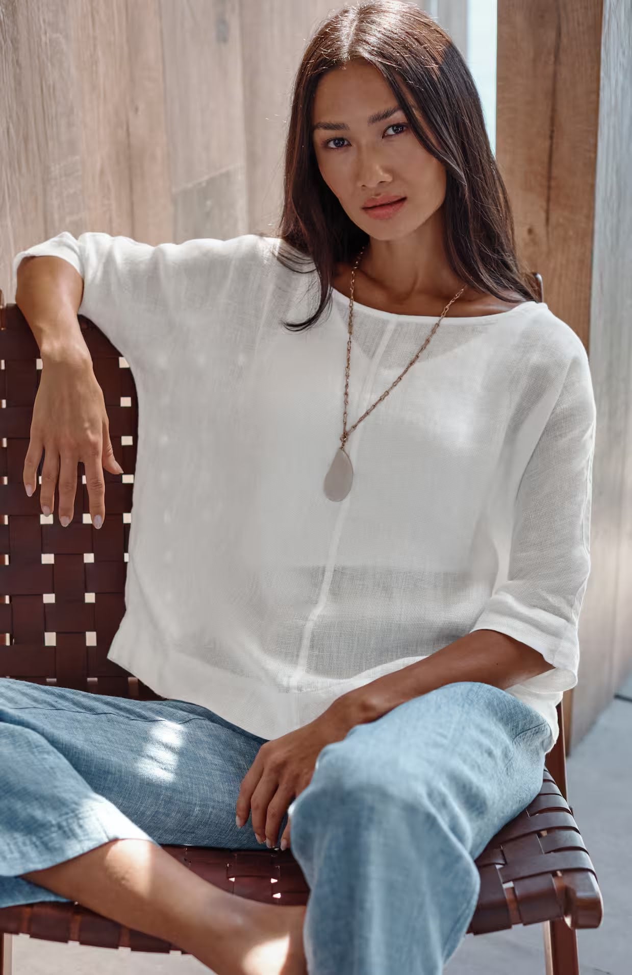 ✨ Linen Boxy Boat Neck Top – Instant Download PDF Sewing Pattern