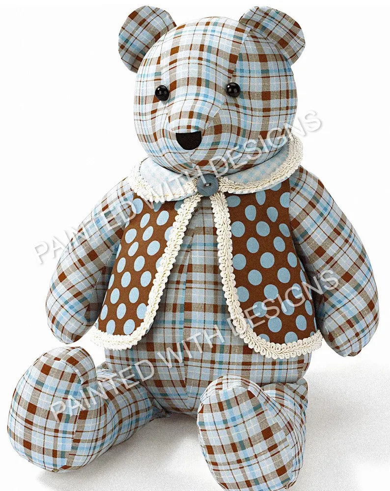 Bear in Memory of Man – Sewing Pattern PDF (A2115)
