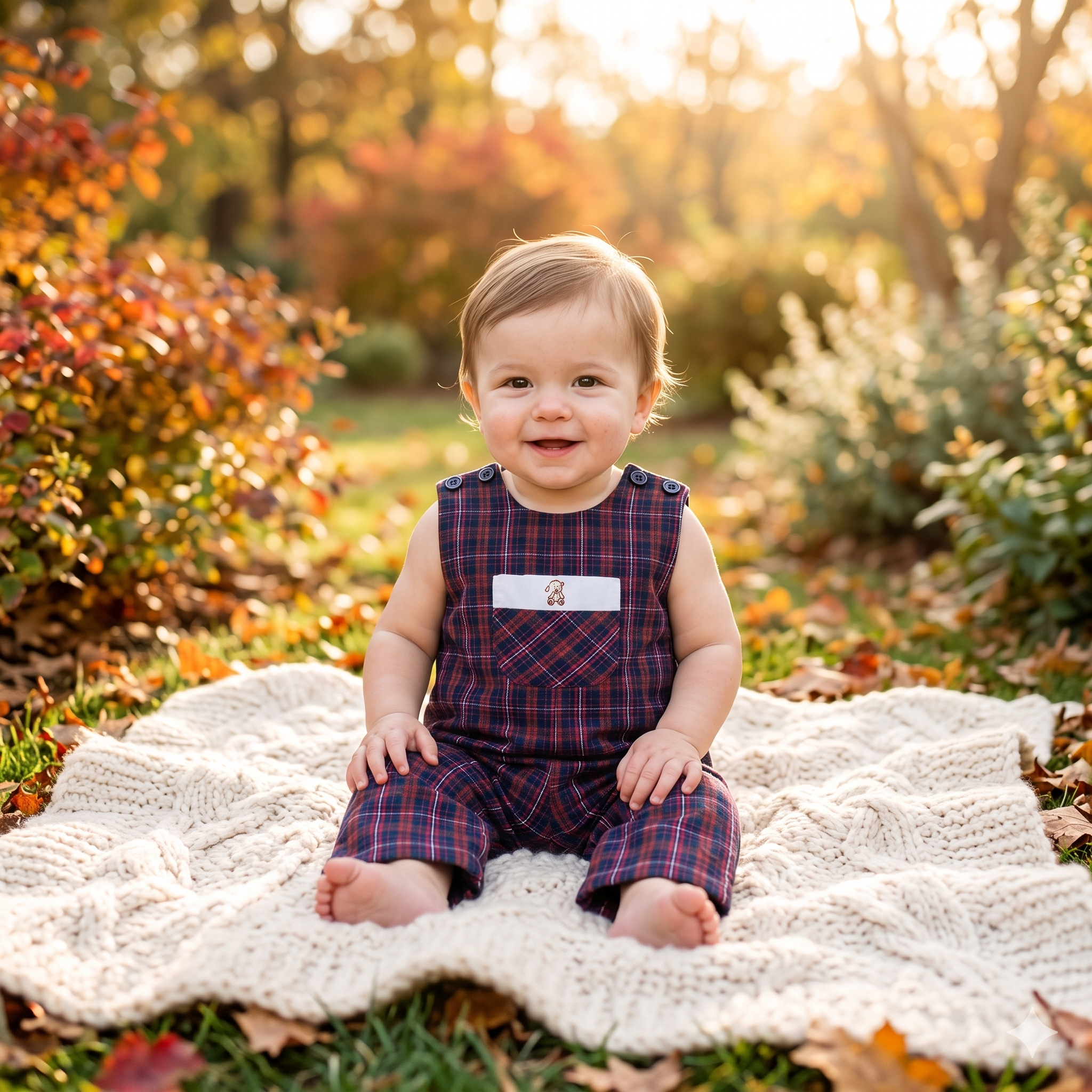 Baby Longall Romper โ Sewing Pattern (PDF) | Classic Shoulder-Button Overall NBโ4T