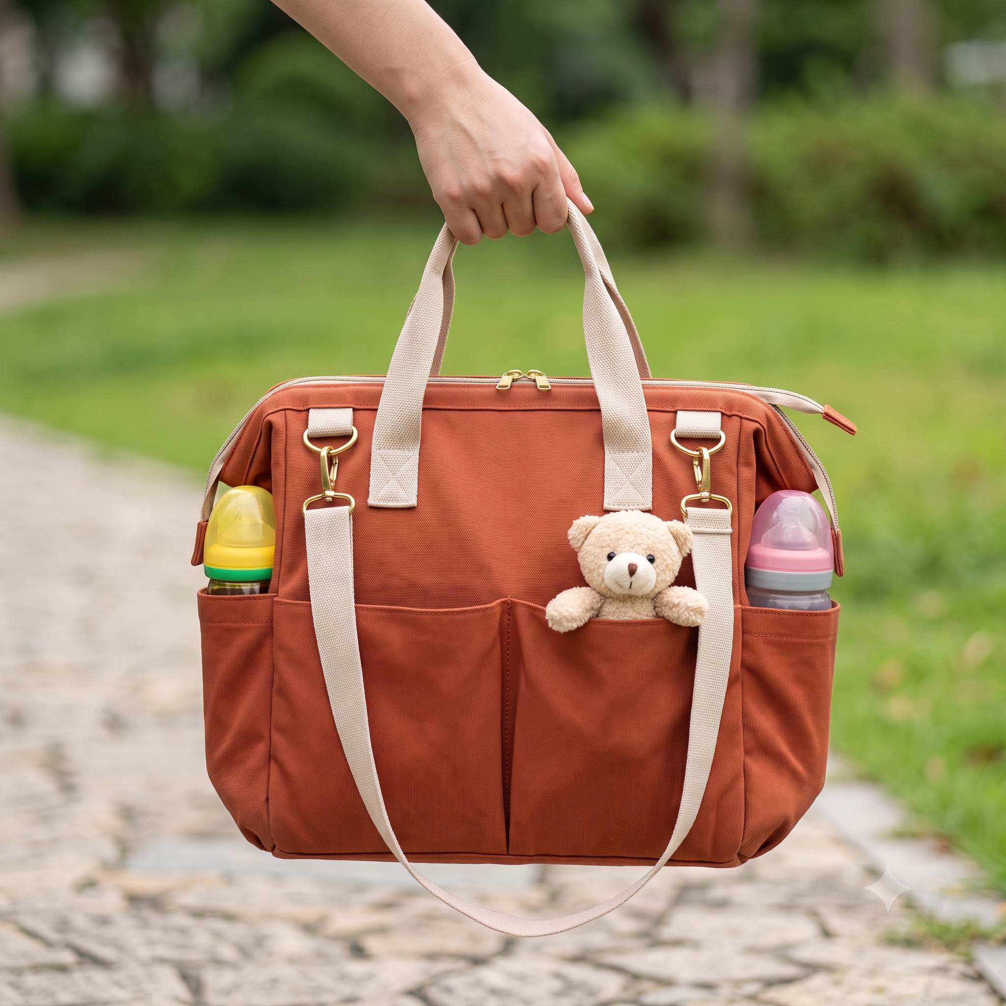 Diaper Bag โ Sewing Pattern (PDF + Video) | Stroller Diaper Bag & Travel Tote