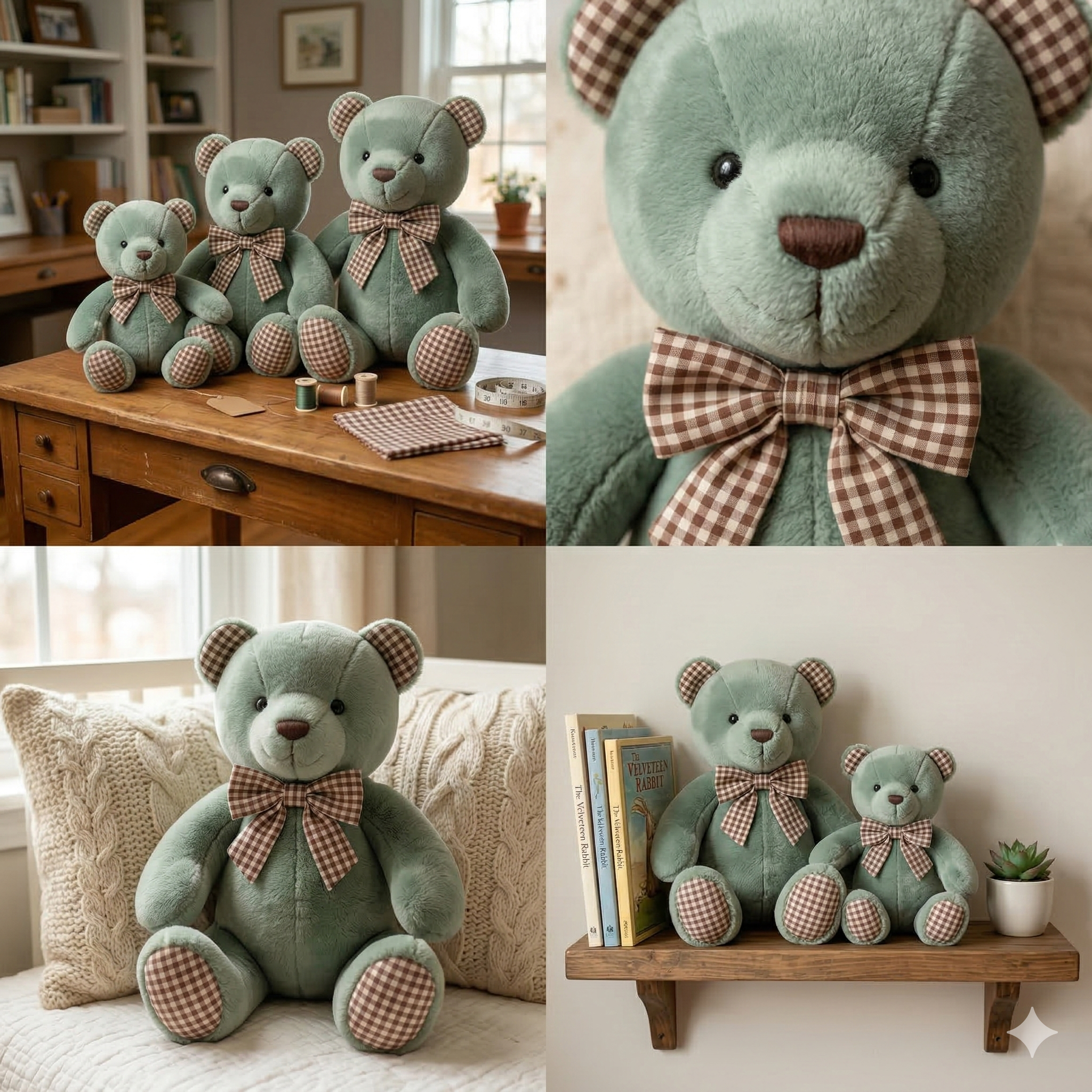 Memory Bear Pattern & Step-by-Step Sewing pdf tutorial