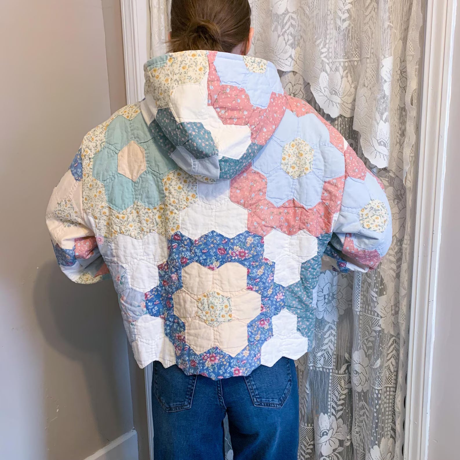 Quilt Hoodie PDF Sewing Pattern | Beginner Friendly | Sizes XS-S, M-L, L-XL | Instruction Booklet | Quilt Hoodie | Women’s Hoodie Pattern