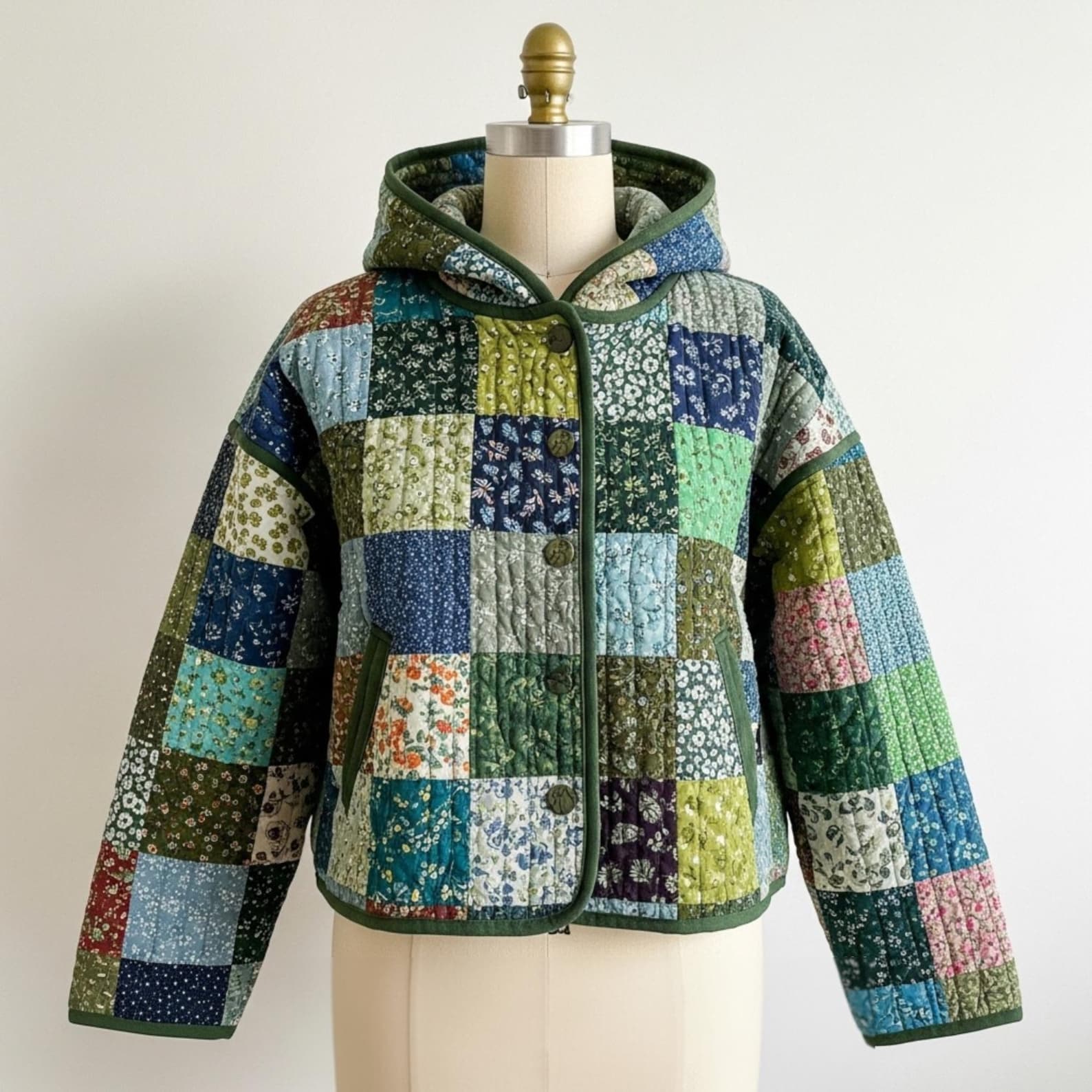 Laurel Crop Jacket Sewing Pattern | Beginner Friendly, Sizes XXS-4XL (Instant Download)