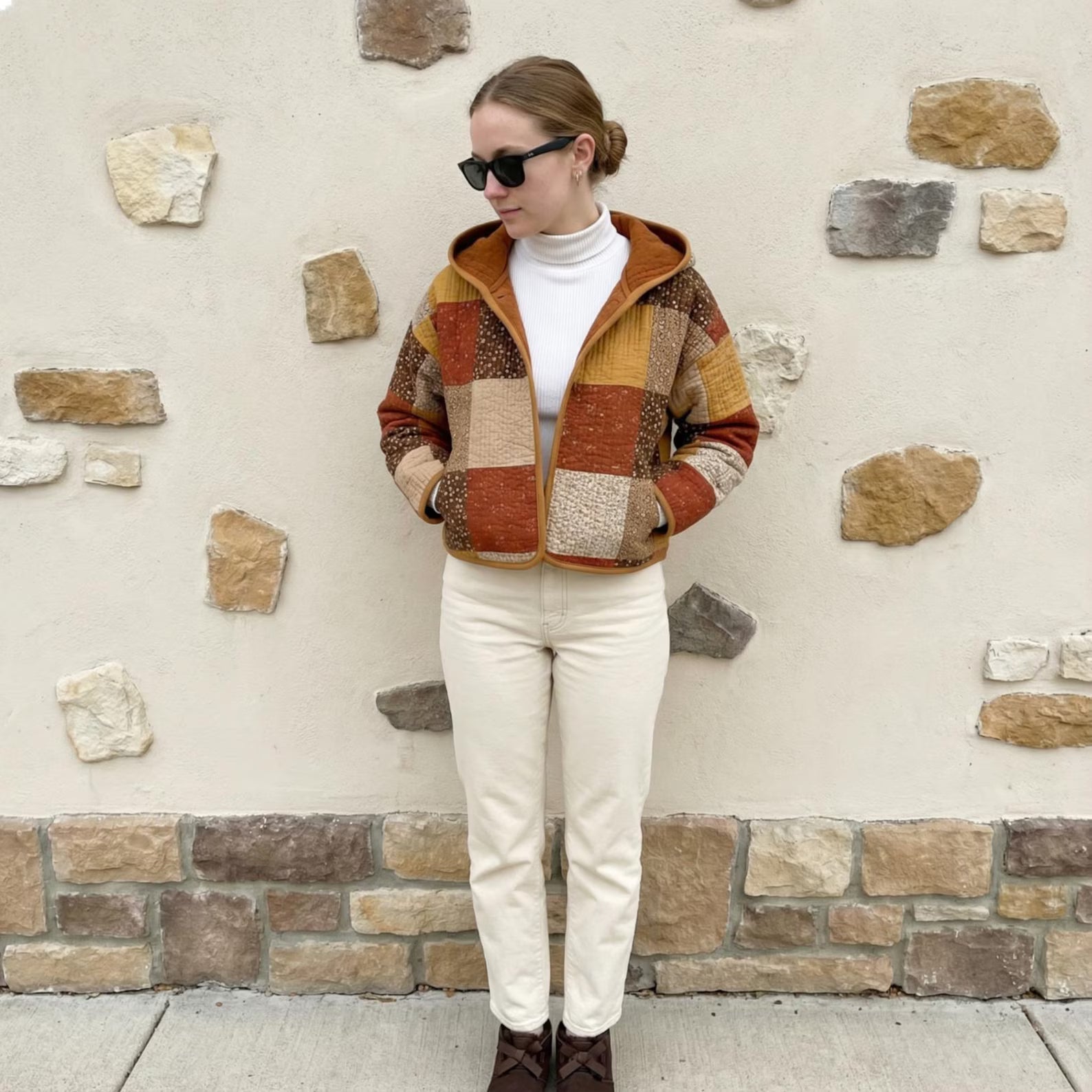 Laurel Crop Jacket Sewing Pattern | Beginner Friendly, Sizes XXS-4XL (Instant Download)
