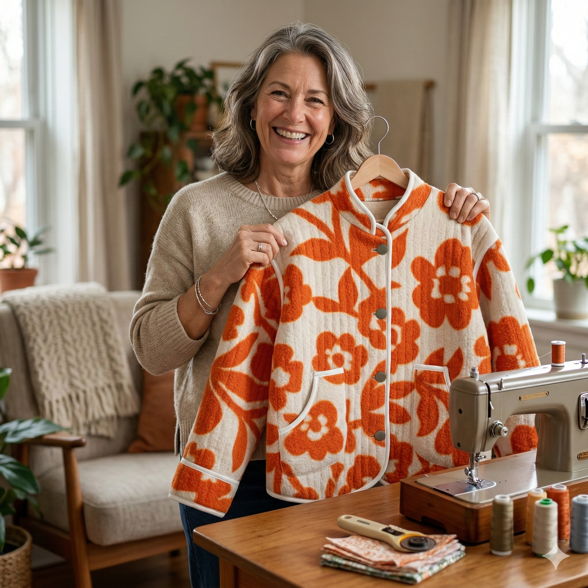 Lirio Quilted Jacket Sewing Pattern | Beginner Friendly, Sizes XXS-4XL (Instant Download)
