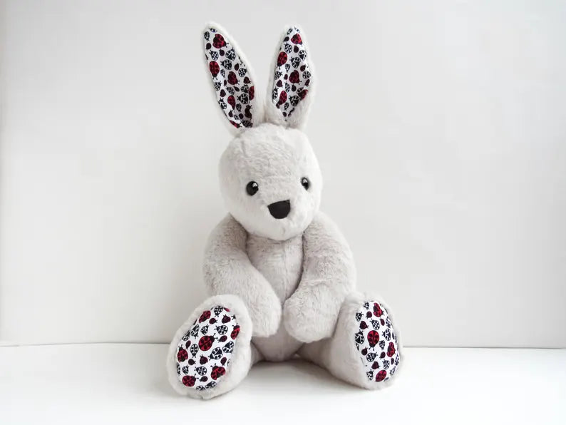 Memory Bear & Bunny Sewing Pattern: Keepsake Plush Template (PDF)