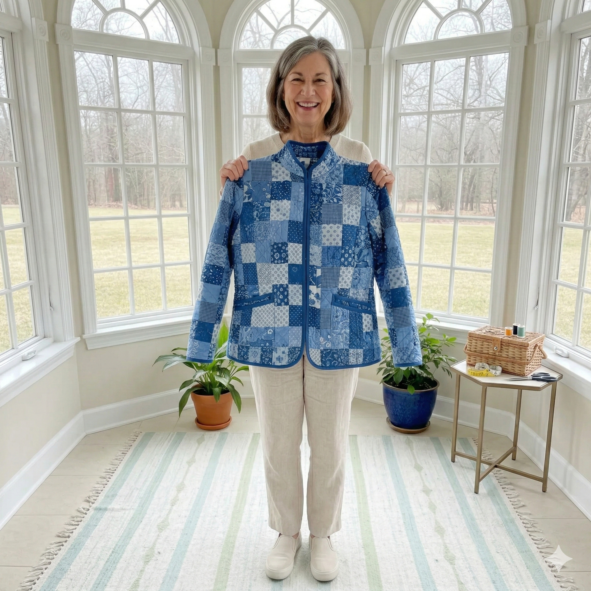 Quilted Jacket Sewing Pattern | Beginner Friendly, Sizes XXS-4XL (Instant Download)