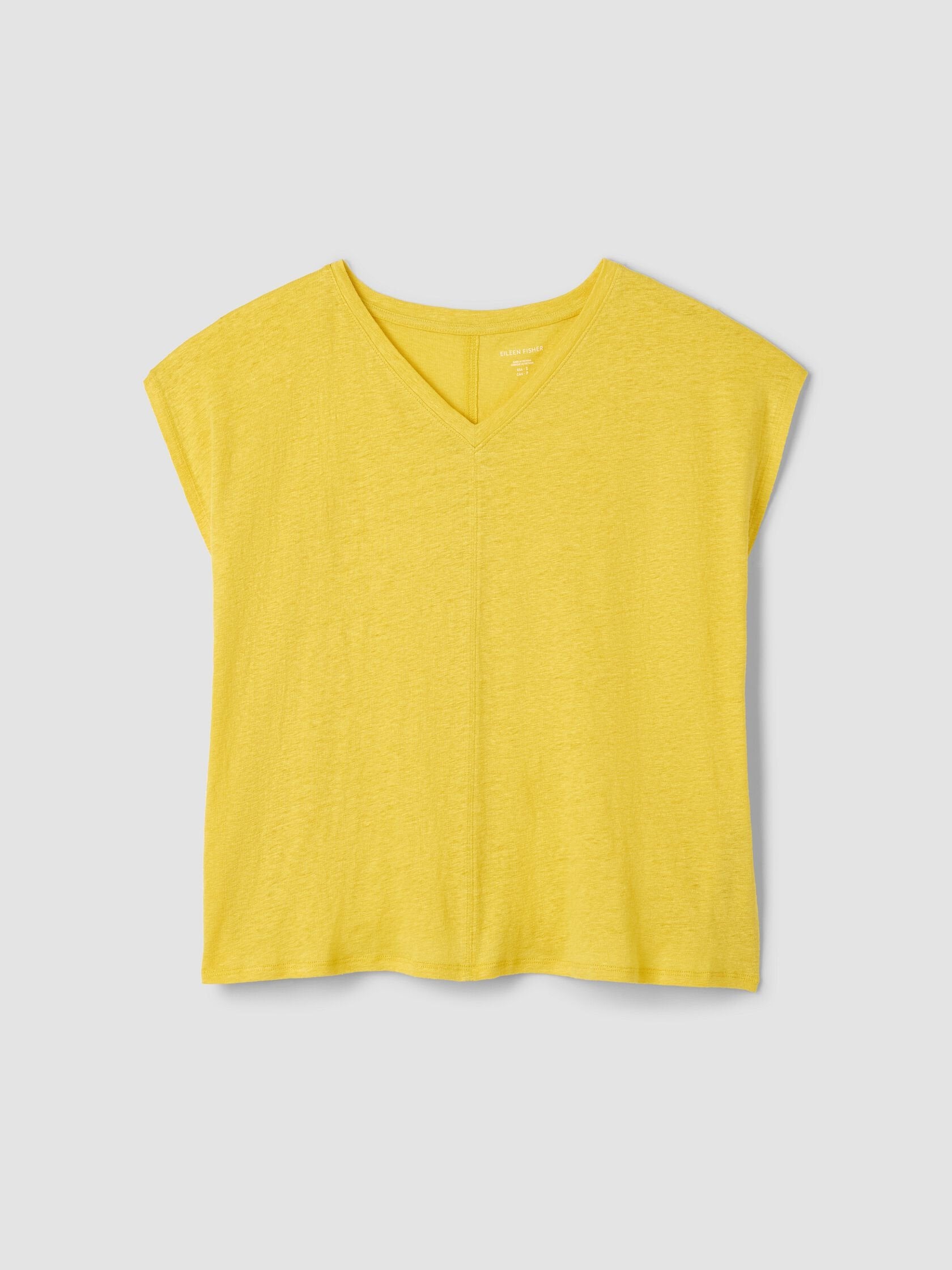 ✨ Linen Jersey V-Neck Cap Sleeve Top – Instant Download PDF Sewing Pattern