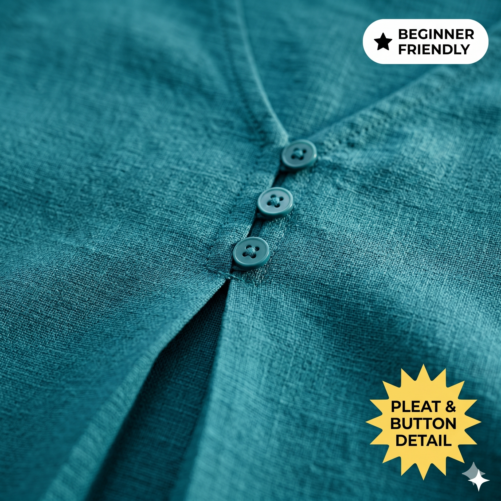 Linen Blouse Sewing PDF Pattern, Women V Neck Top Pdf, Easy Sleeveless Loose Fit Summer Shirt, Sizes XS-3XL, Beginner Friendly DIY Tutorial
