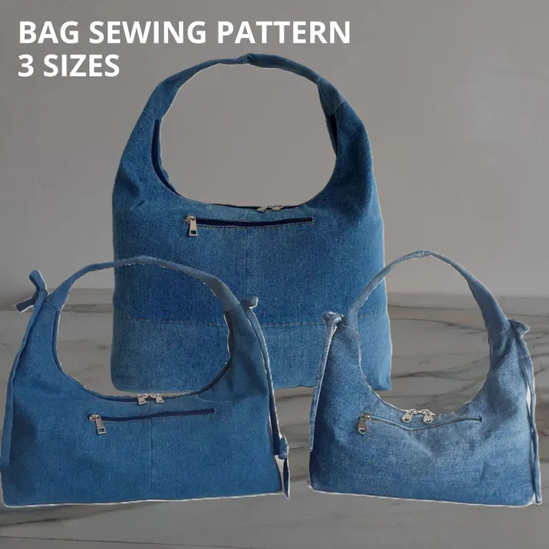 Boho bag sewing pattern