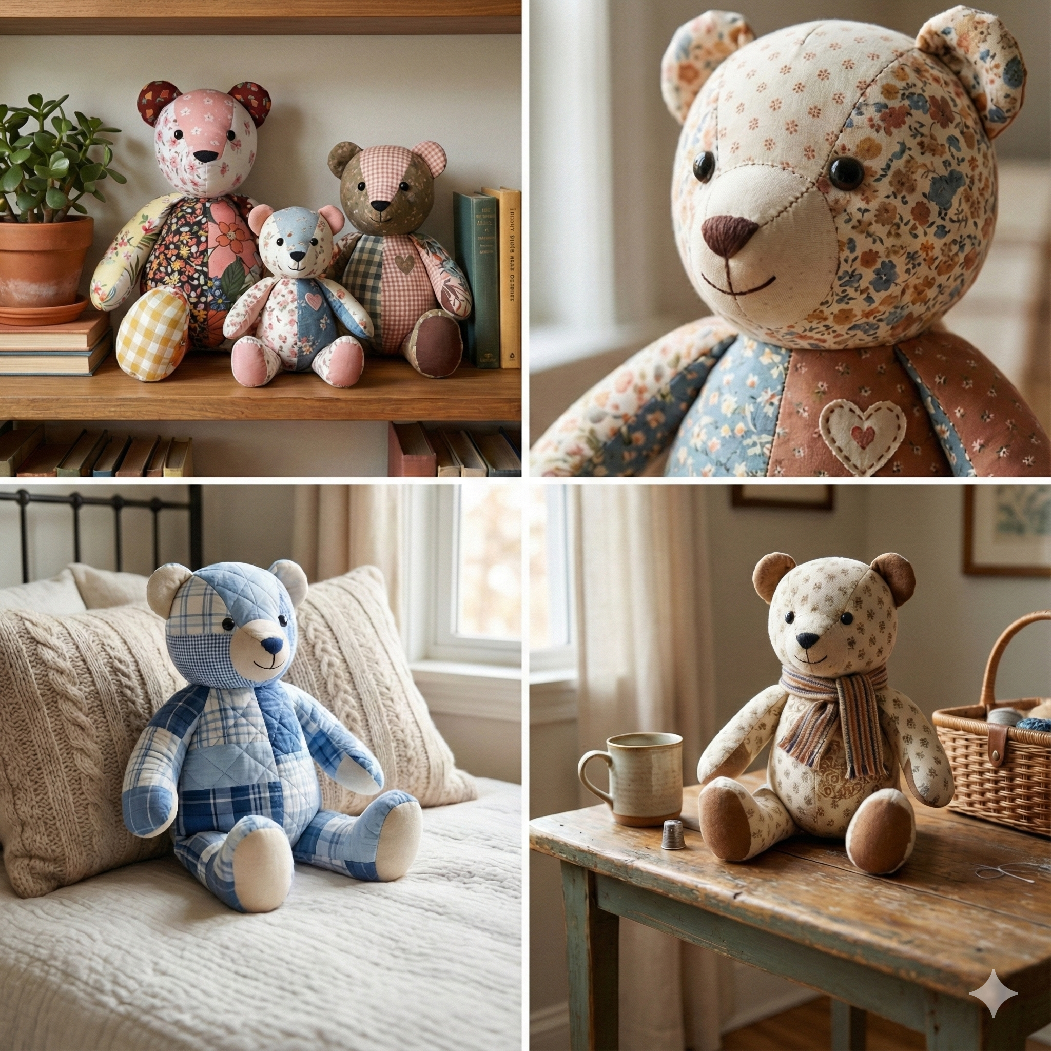 Memory Foam Teddy Bear Sewing Pattern β Simplicity A2115 Pdf