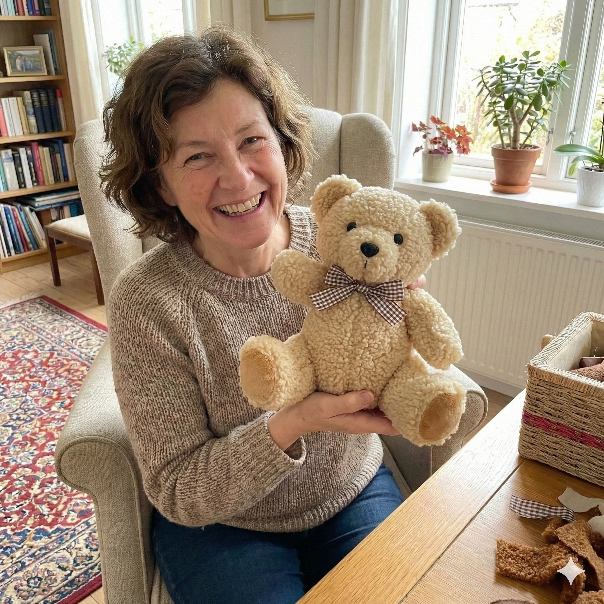 Adorable DIY teddy bear Sewing pattern