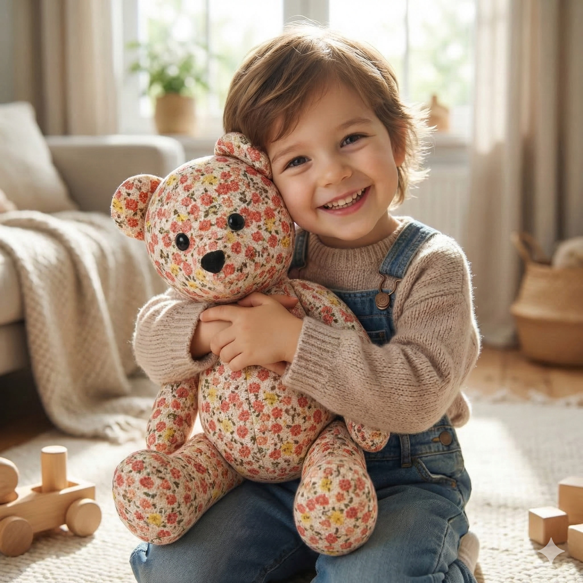 Memory Bear Sewing Pattern PDF | Keepsake Teddy Bear from Clothes