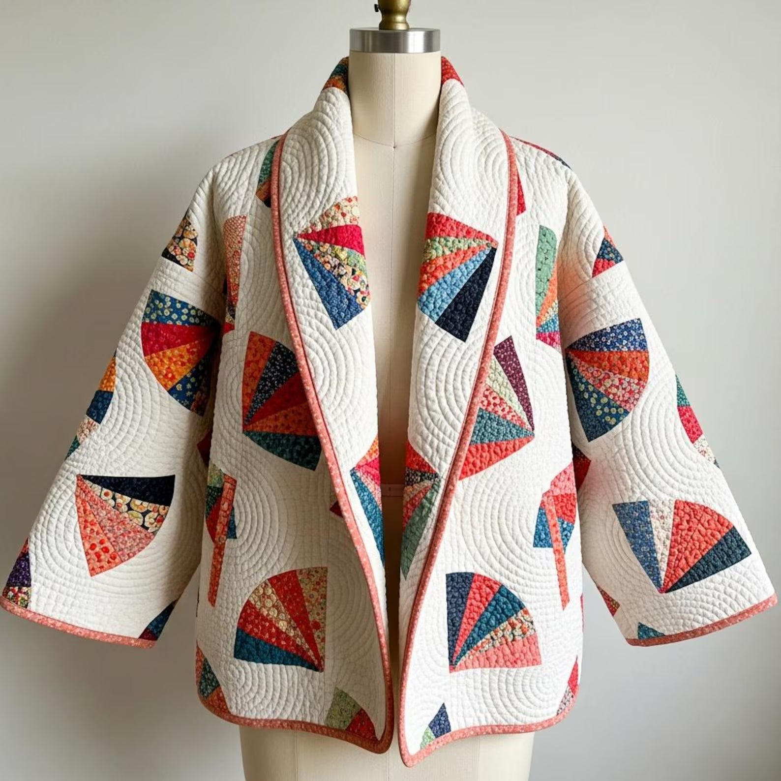 Blossom Quilt coat Sewing Pattern | beginner friendly, Sizes XXS-4XL | jacket pattern |(Instant Download)