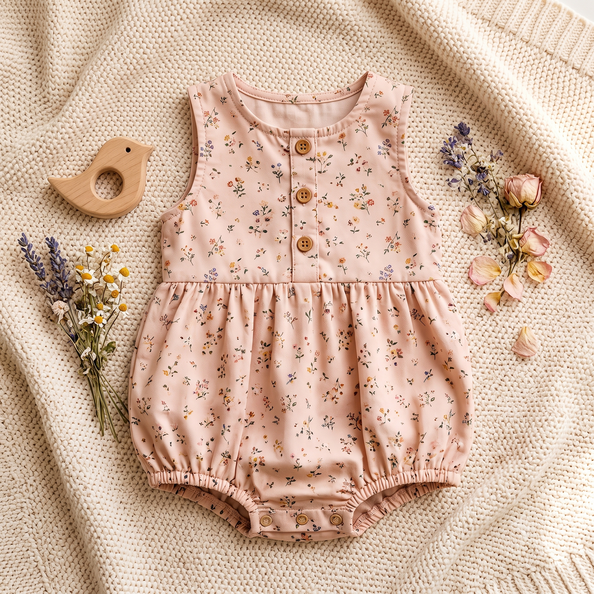 Baby Romper Sewing Pattern PDF, Bubble Baby Jumpsuit, Back Button Romper, Beginner Friendly, Boutique Baby Outfit, Sizes 3M–3T