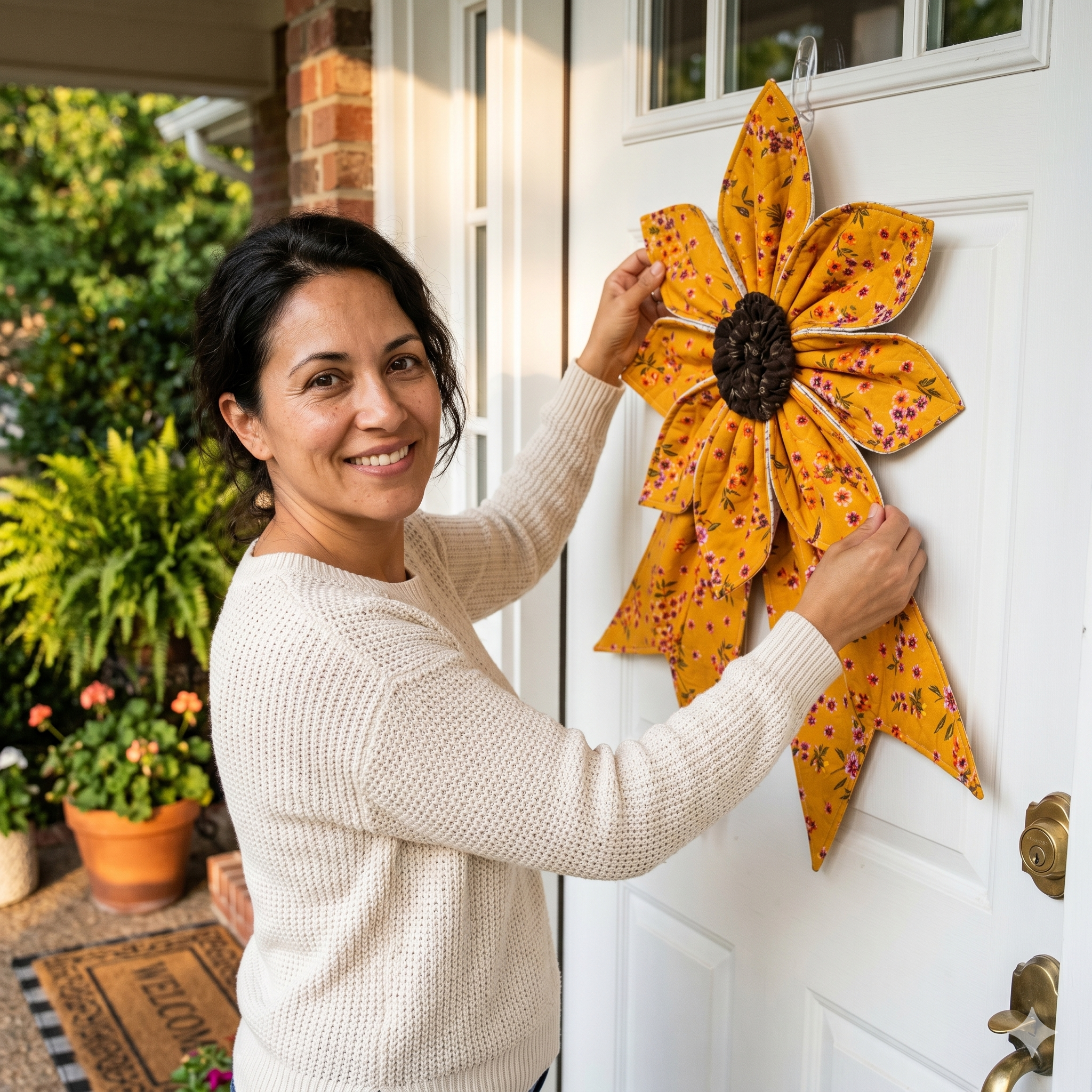 DIY Giant Quilted Flower Bow pdf Sewing Patterns Bundle (Digital Download)