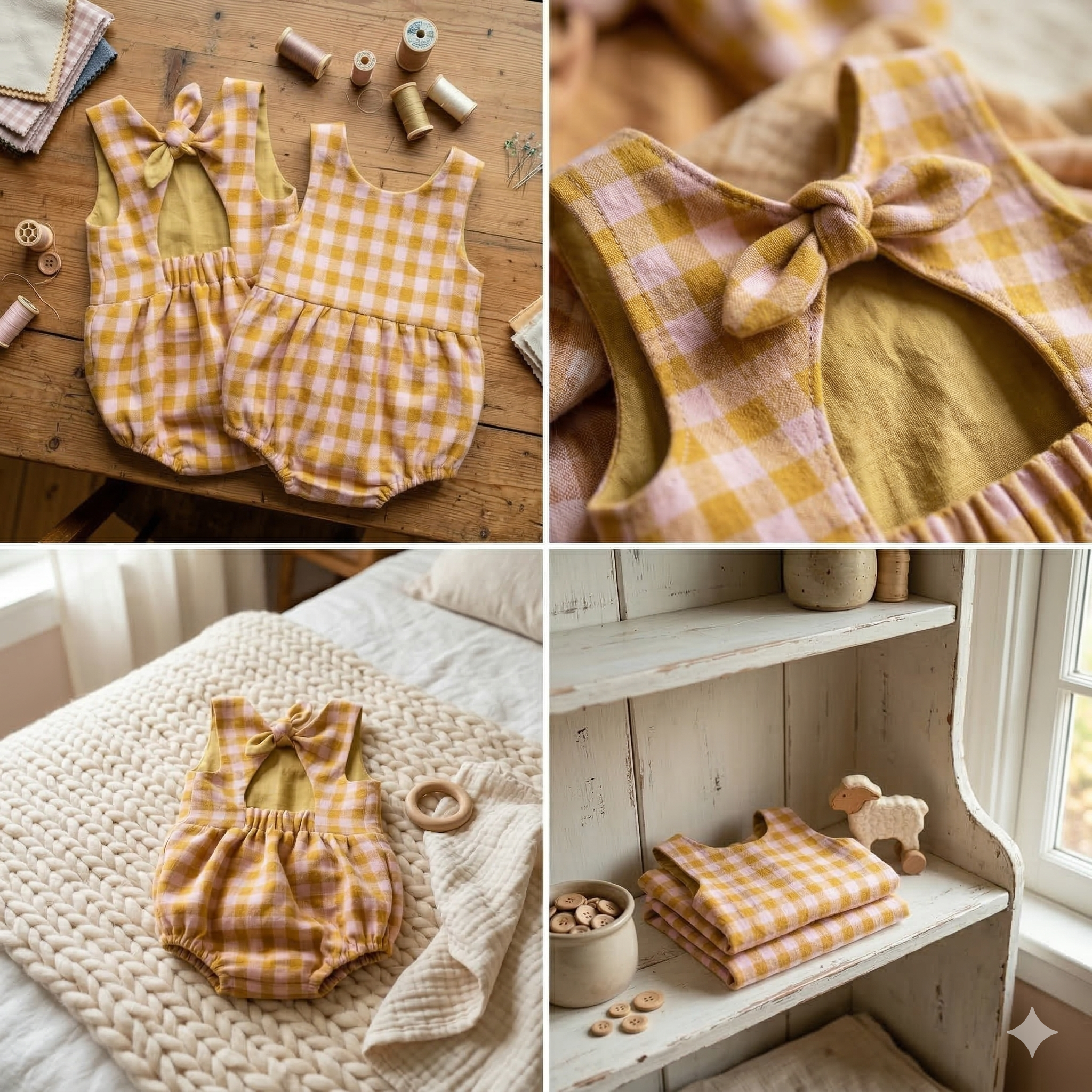 Dandelion Romper PDF Sewing Pattern