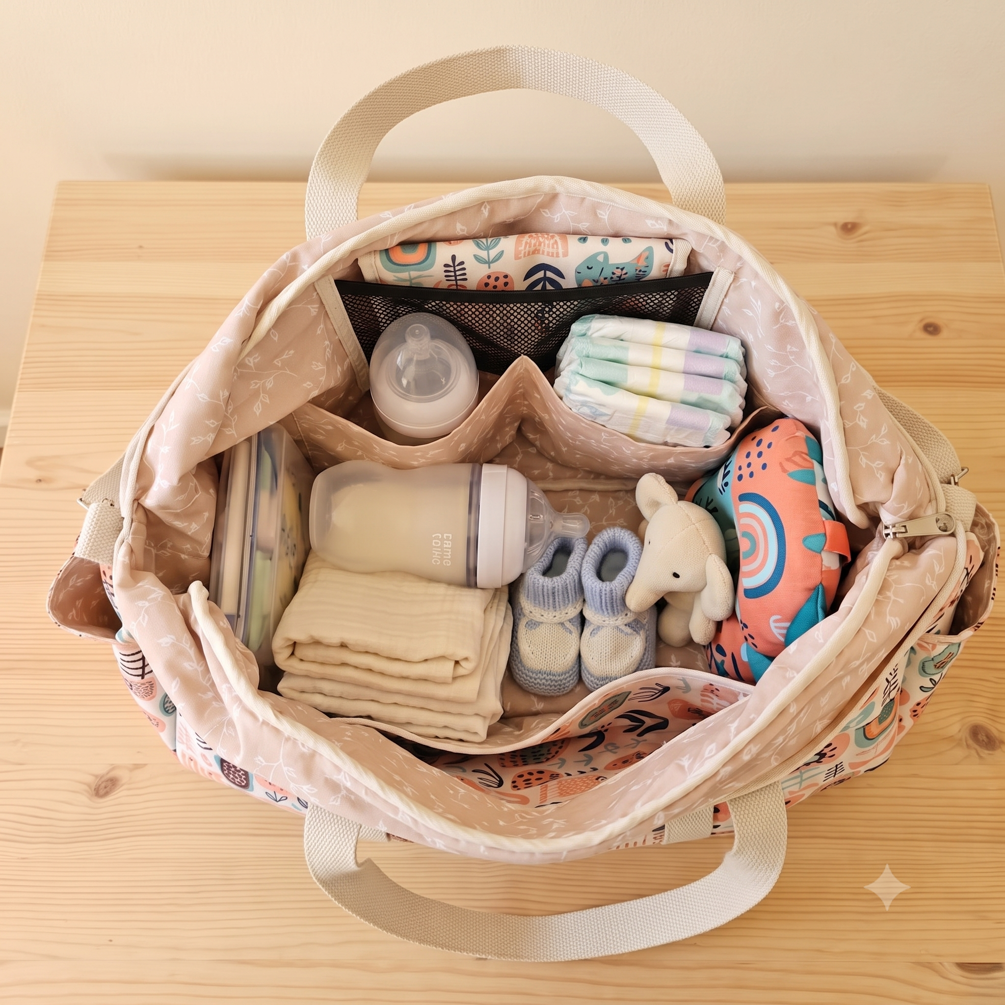 Diaper Bag — Sewing Pattern (PDF + Video) | Stroller Diaper Bag & Travel Tote