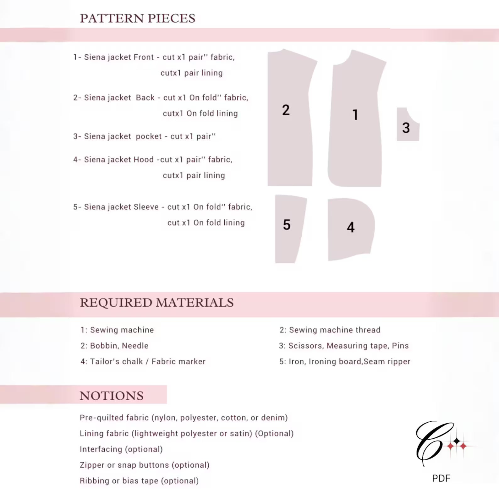 Florence Quilt Coat Sewing Pattern | Beginner Friendly | Jacket Cardigan | Long Coat | Sizes XXS-4XL | Instant Download