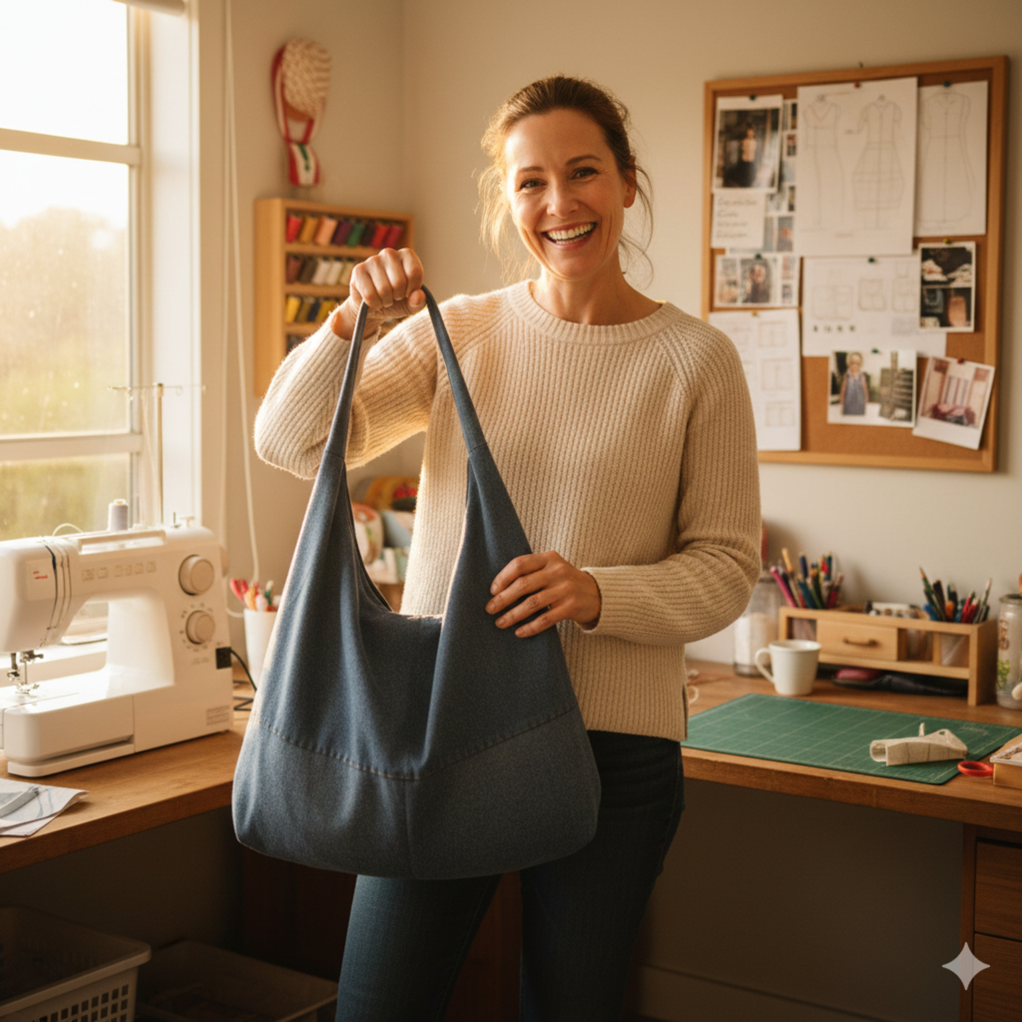 Boho bag sewing pattern