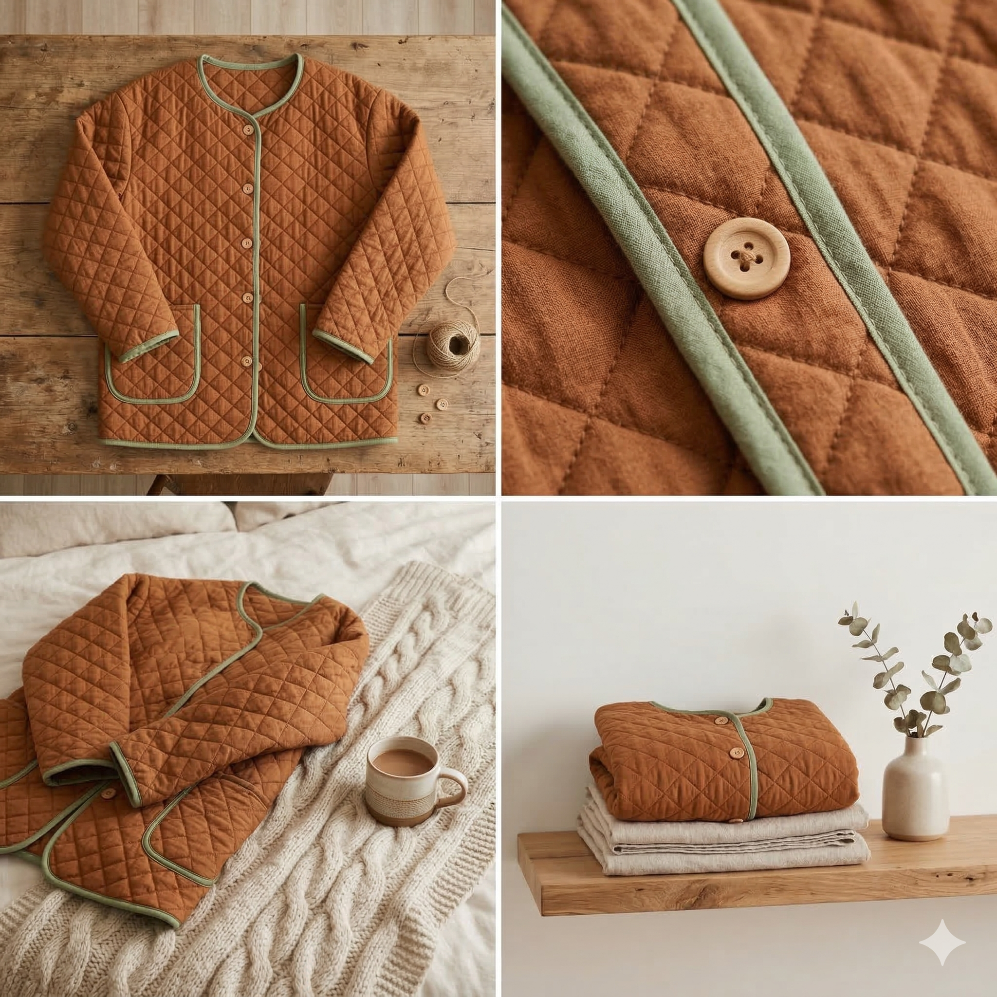 Oversize Hooded Quilted Jacket / Coat Pdf Sewing Pattern / 0/XXS/32-18/5XL/50 Sizes/A4-US Letter-A0