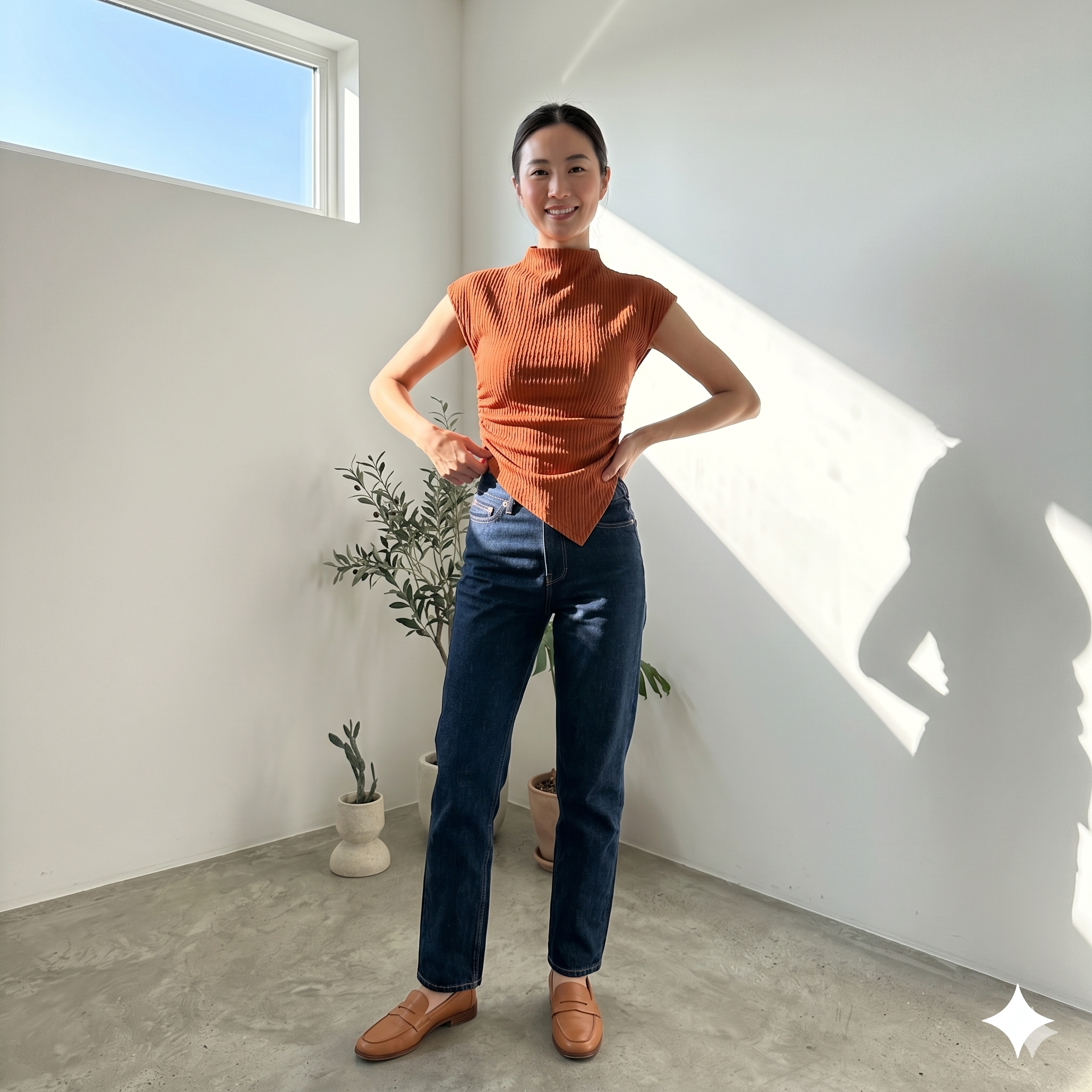 High Neck Asymmetric Top | XS-XXL | Instant Download | Easy Digital PDF | Sewing Pattern | Beginner Friendly
