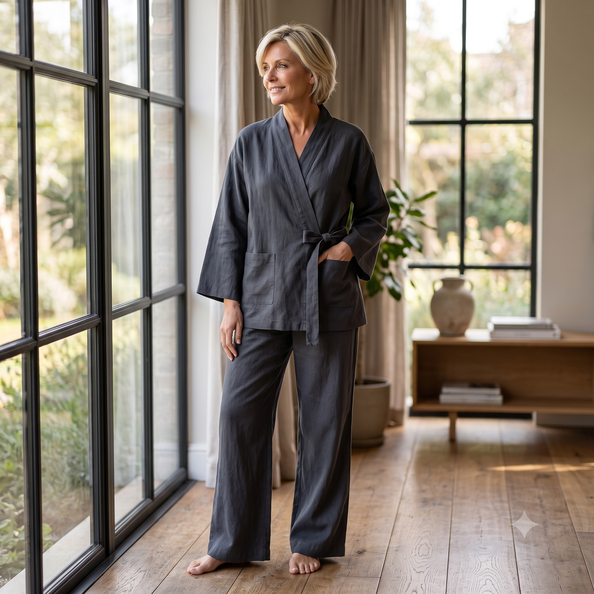 Jinbei Sewing Pattern PDF, Japanese Robe Pattern, Kimono Style Wrap Jacket, Easy Beginner Pattern, Instant Download, Women Sewing Pattern, XS–XXXL