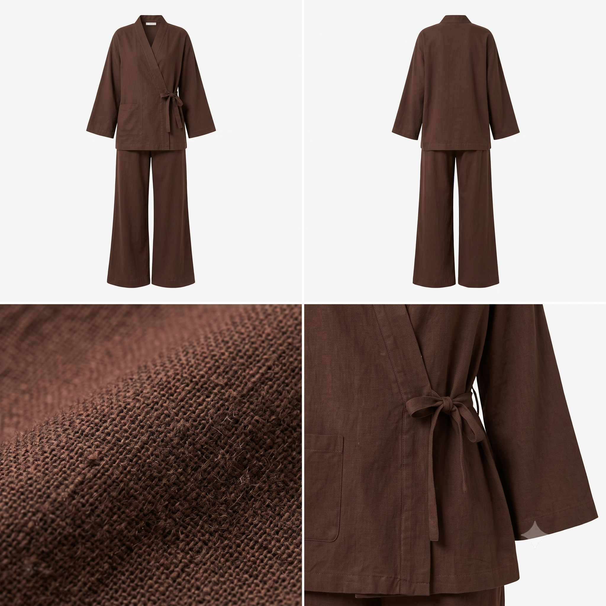 Jinbei Sewing Pattern PDF, Japanese Robe Pattern, Kimono Style Wrap Jacket, Easy Beginner Pattern, Instant Download, Women Sewing Pattern, XS–XXXL