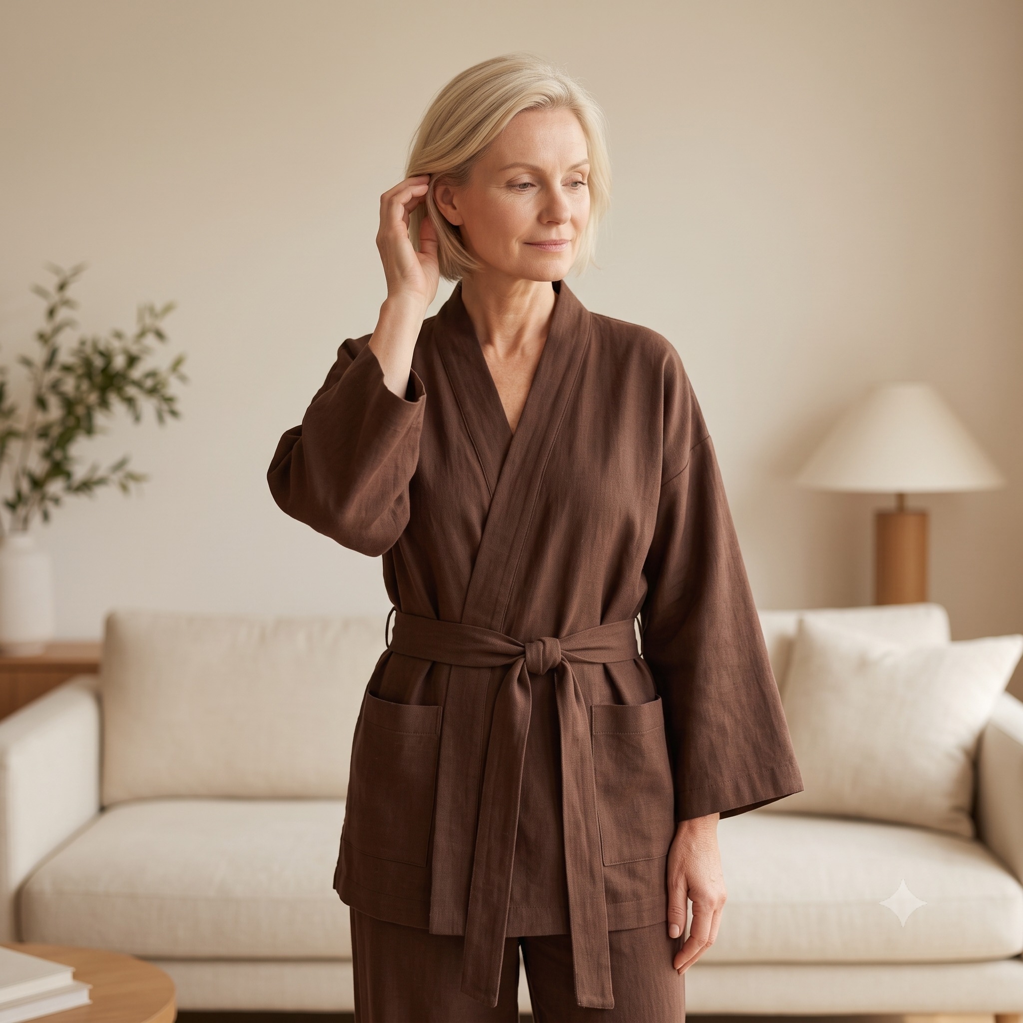 Jinbei Sewing Pattern PDF, Japanese Robe Pattern, Kimono Style Wrap Jacket, Easy Beginner Pattern, Instant Download, Women Sewing Pattern, XS–XXXL