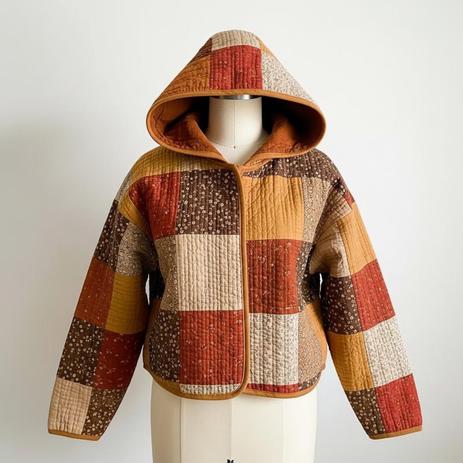 Laurel Crop Jacket Sewing Pattern | Beginner Friendly, Sizes XXS-4XL (Instant Download)