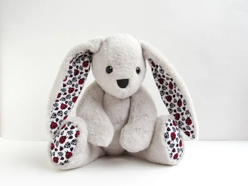 Memory Bear & Bunny Sewing Pattern: Keepsake Plush Template (PDF)