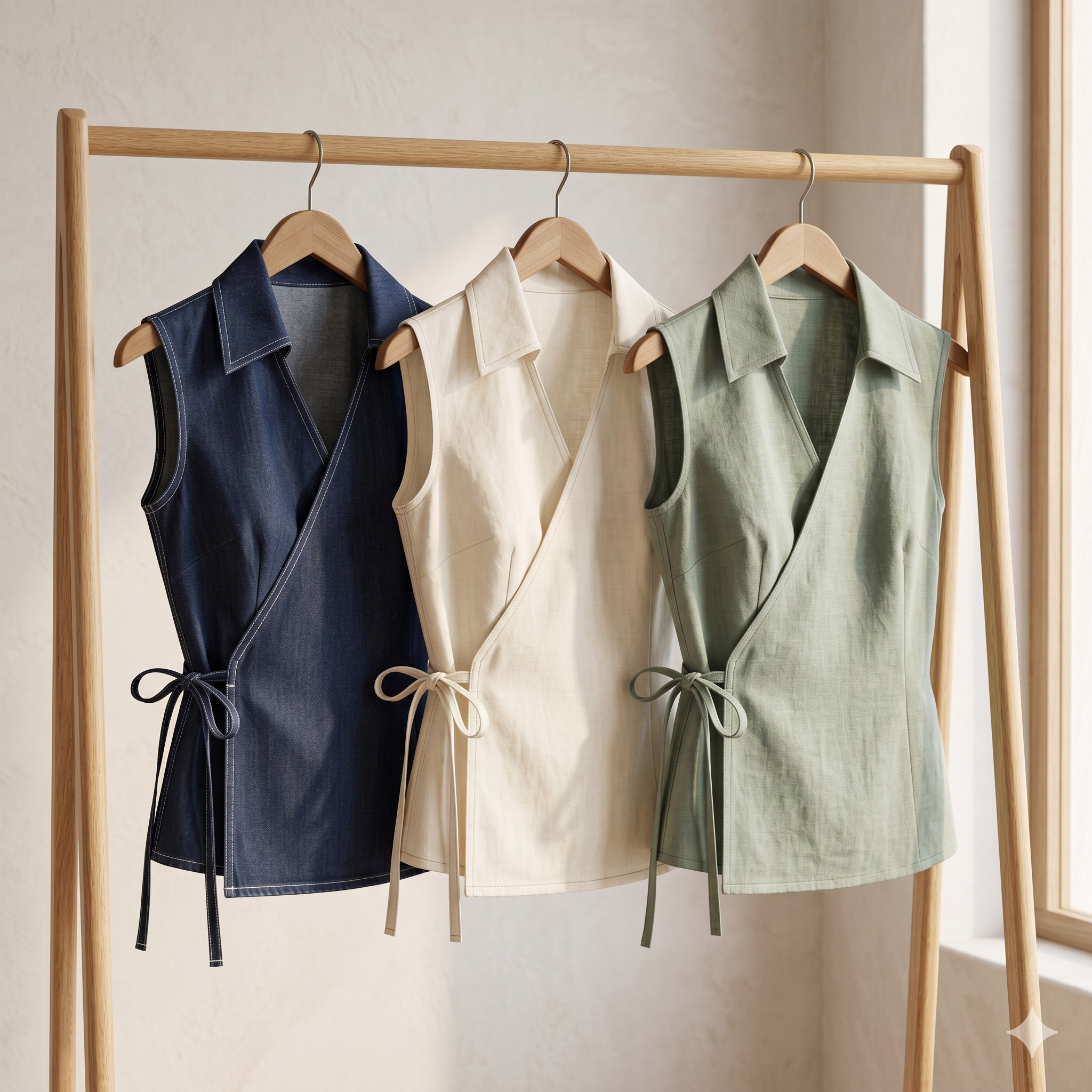 Side Tie Tank blouse Sewing Pattern | Beginner Friendly, Sizes XXS 5XL (Instant Download)