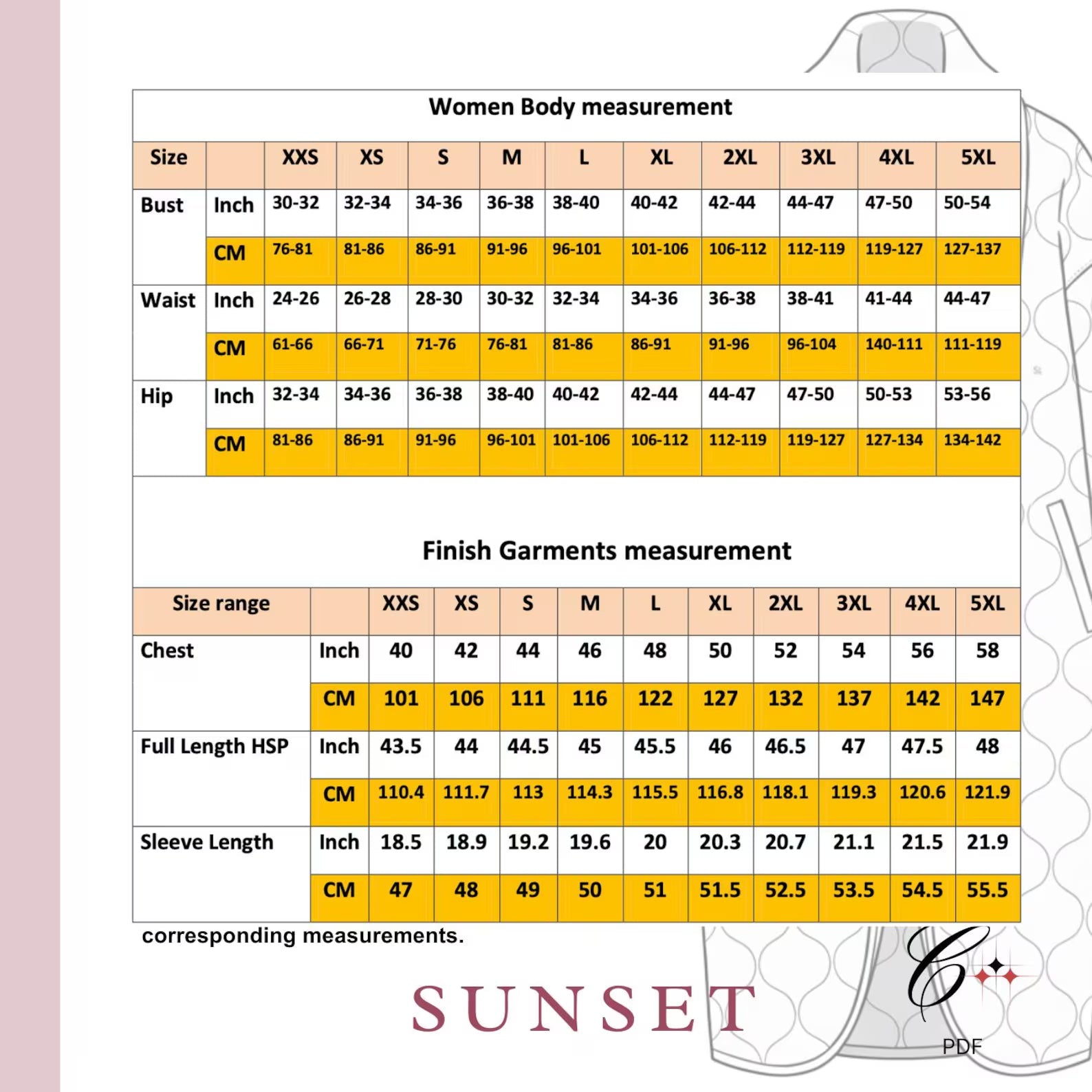 Sunset Patchwork Coat Sewing Pattern | Beginner-Friendly, XXS-4XL (Instant Download)