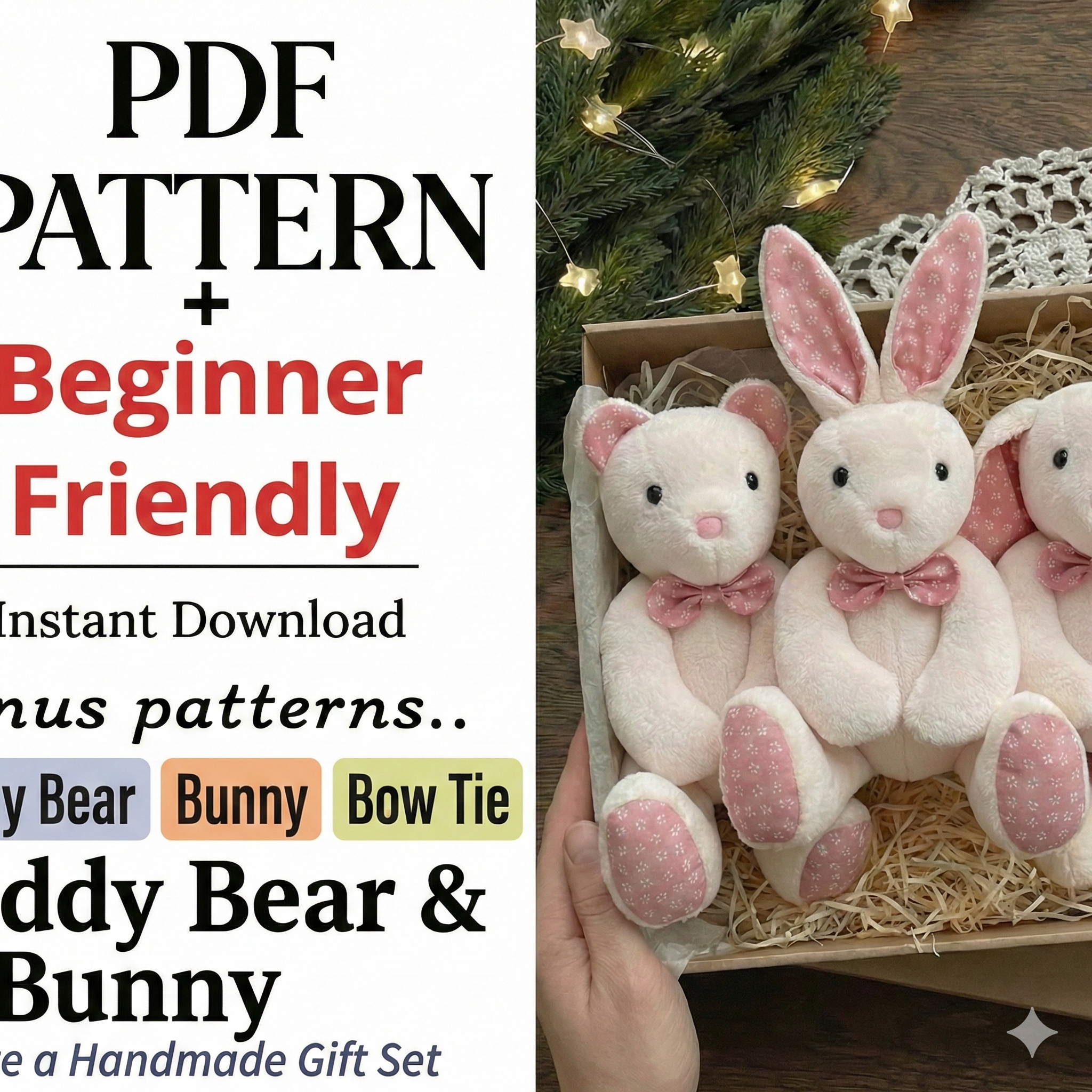 Memory Bear Pattern pdf , Keepsake Teddy Bear