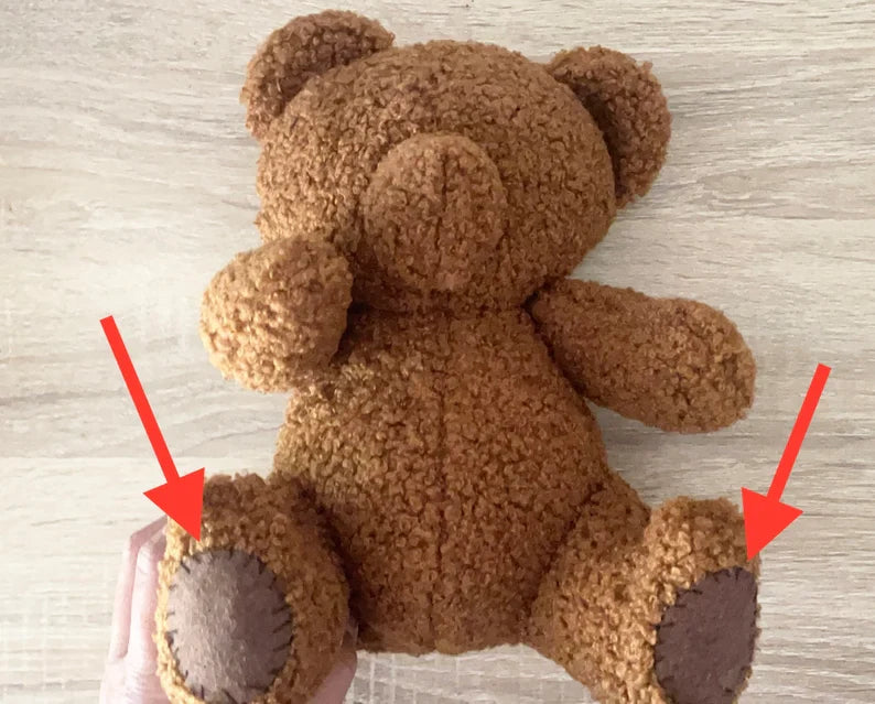 Adorable DIY teddy bear Sewing pattern