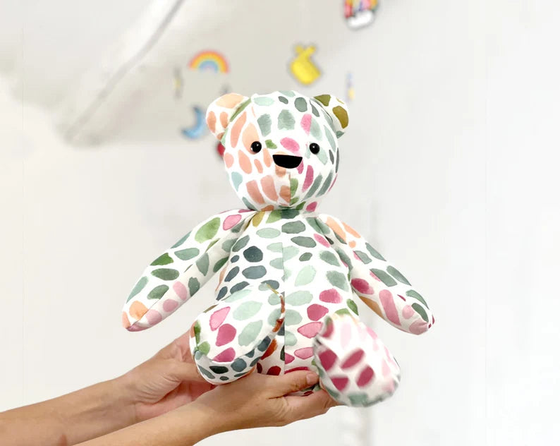 Memory Bear Pattern   - All Sizes included, keepsake bear