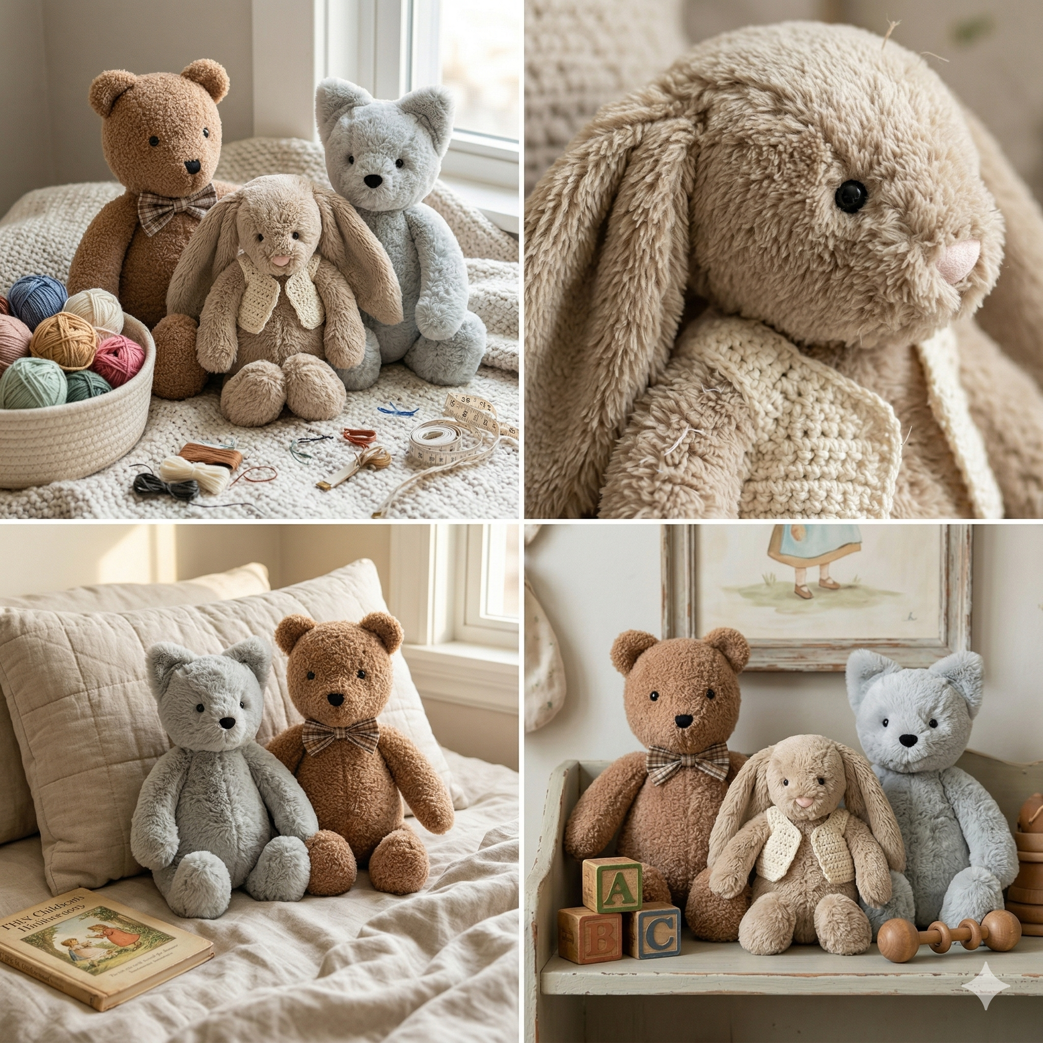 Teddy Bear Pattern, Bunny Sewing Pattern, VIDEO tutorial, rabbit pattern, keepsake bear, Memorial Bear Pattern, cat plushie, Memory Bear Toy