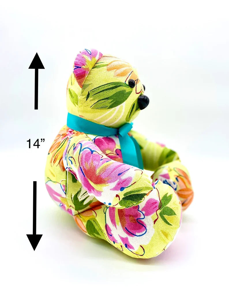 EASY! Chipper Memory Bear Sewing Pattern: 18-inch bear with video tutorial (PDF download)