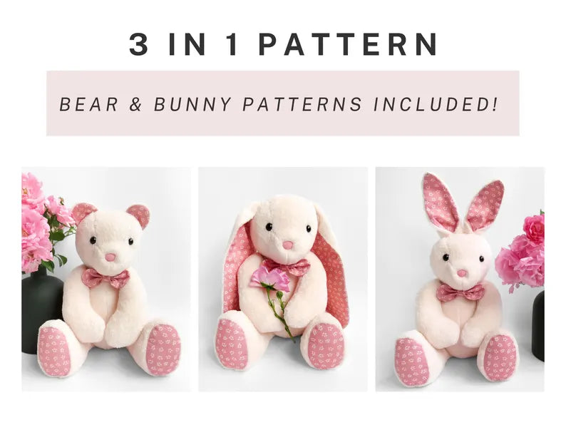 Memory Bear Pattern pdf , Keepsake Teddy Bear