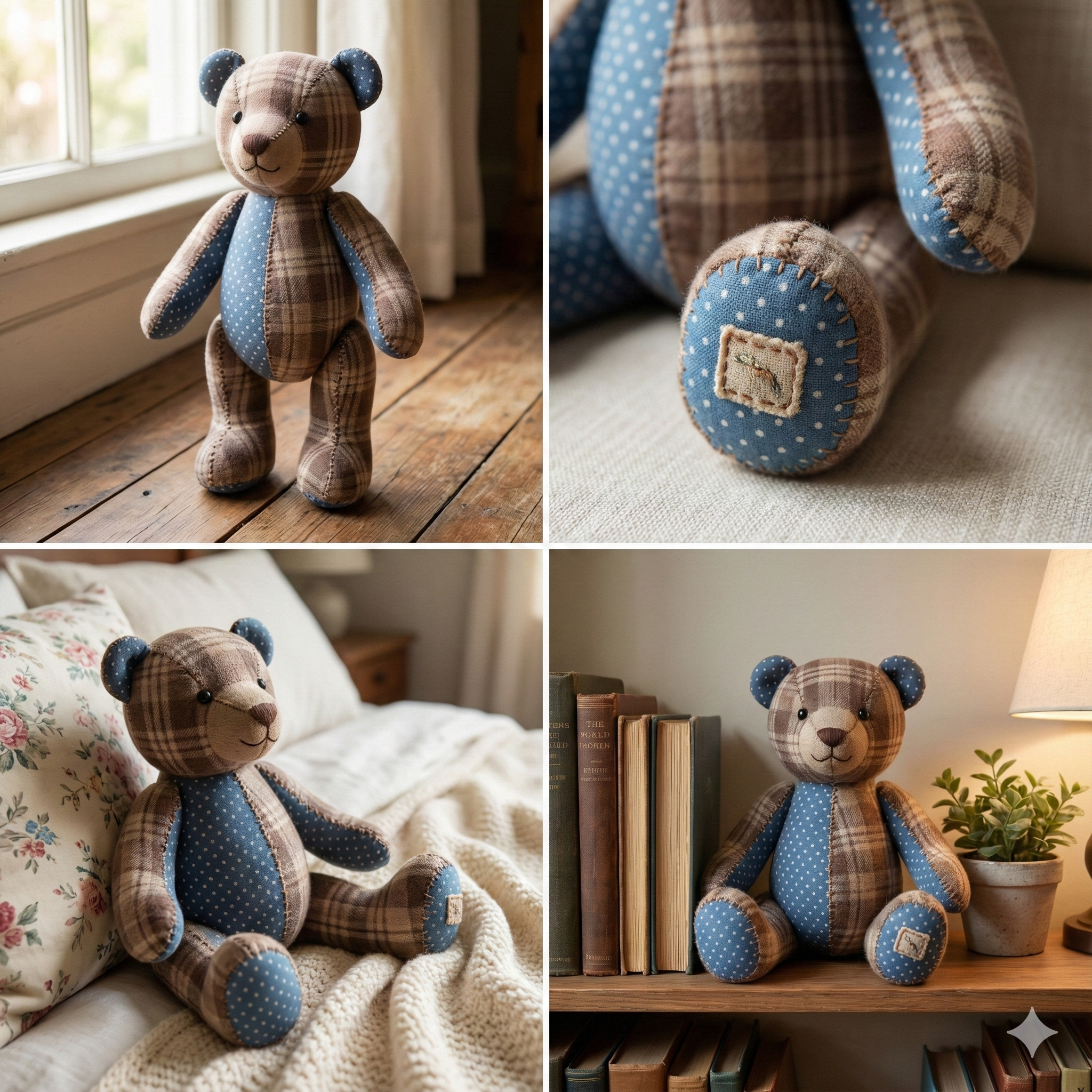 Bear in Memory of Man – Sewing Pattern PDF (A2115)