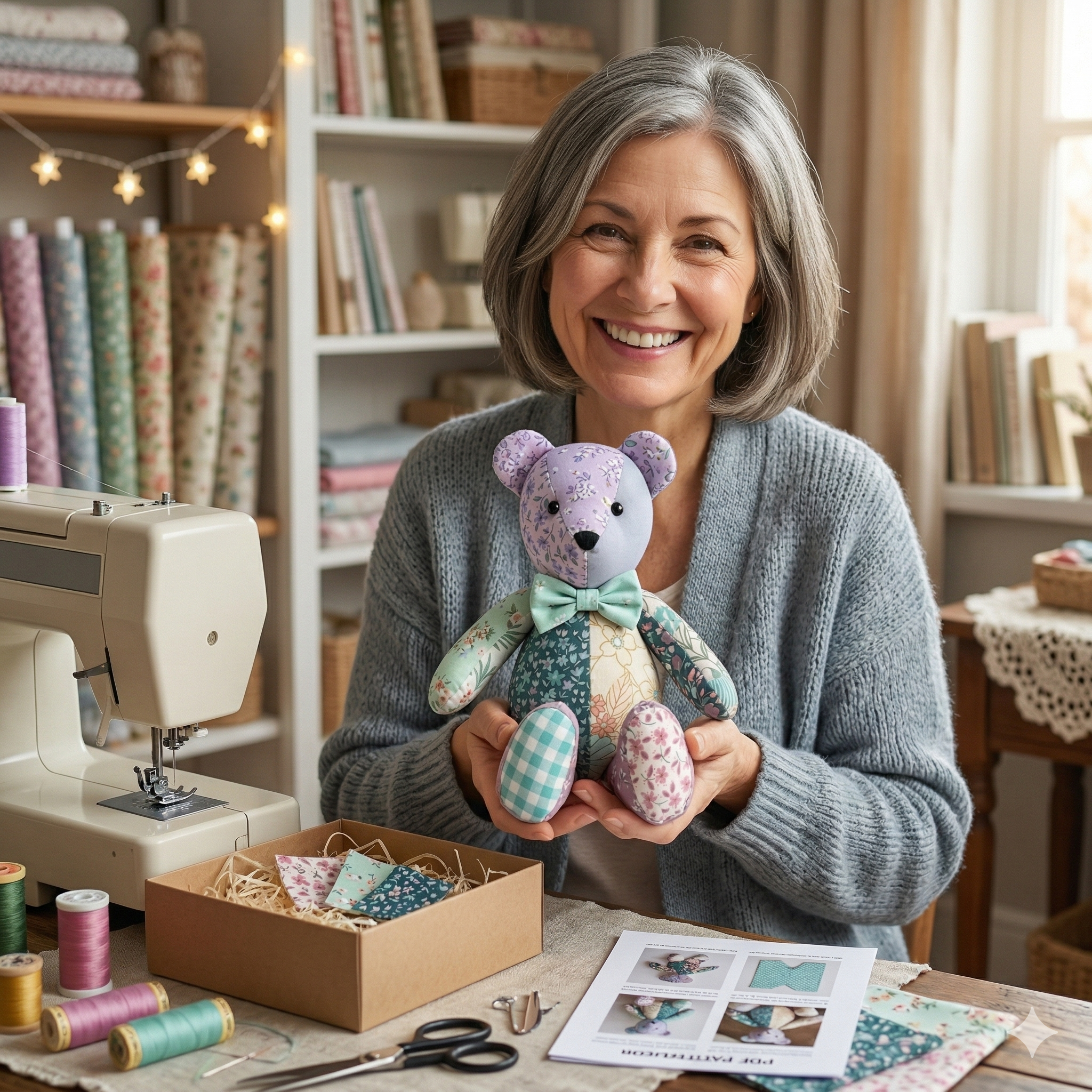 Memory Foam - Simplicity A2115 Pdf Teddy Bear Sewing Pattern